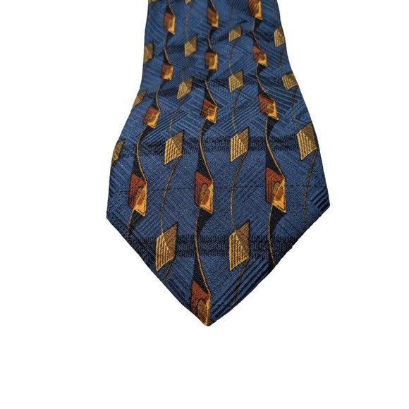 ROBERT TALBOTT Handmade in USA Silk Neck Tie Men's Geometric Print NWT $65 MSRP - Picture 4 of 9